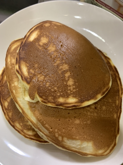 味噌ときな粉のホットケーキ