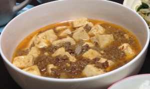 自家製マーボー豆腐スープ