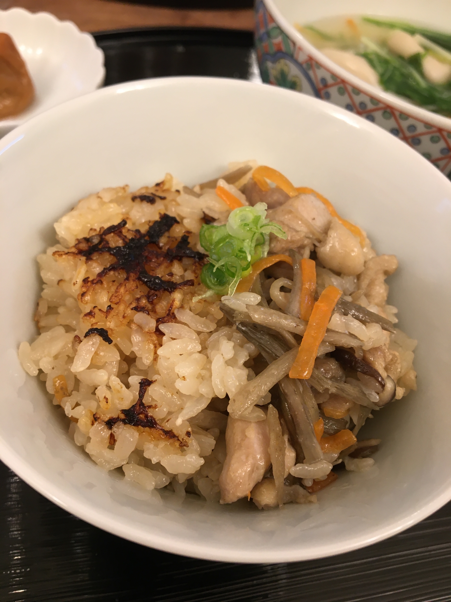 ♪鶏炊き込みご飯 具多め味濃いめ