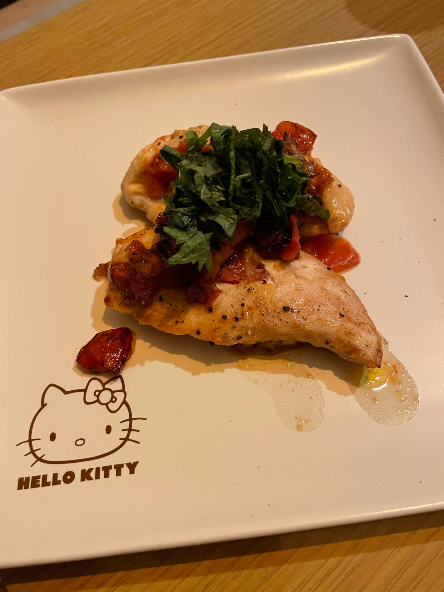 ササミのトマトチーズ焼き