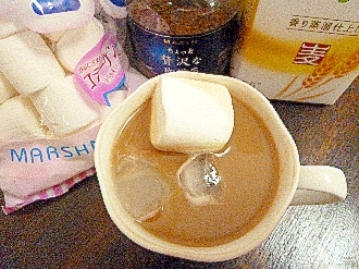 アイス♡マシュマロ入カフェモカ酒