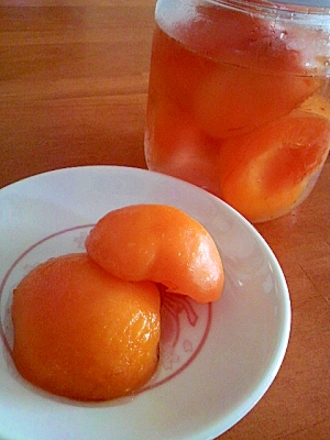 隣のおばあちゃんに教わった あんずのシロップ漬け