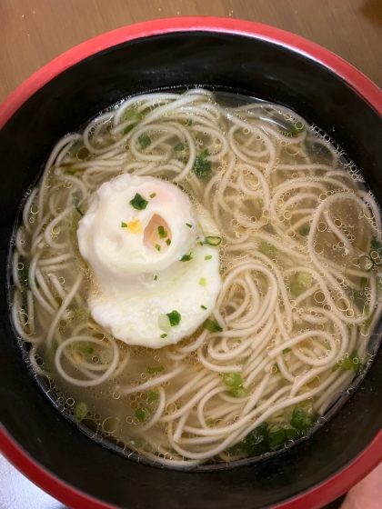 ラーメン？そうめん？乾麺の素麺で中華そば風そうめん