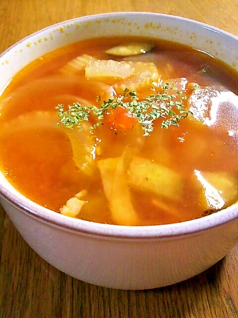 セロリとトマトのスープ レシピ 作り方 By ねここ25 楽天レシピ