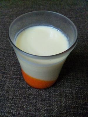 豆乳オレンジジュース