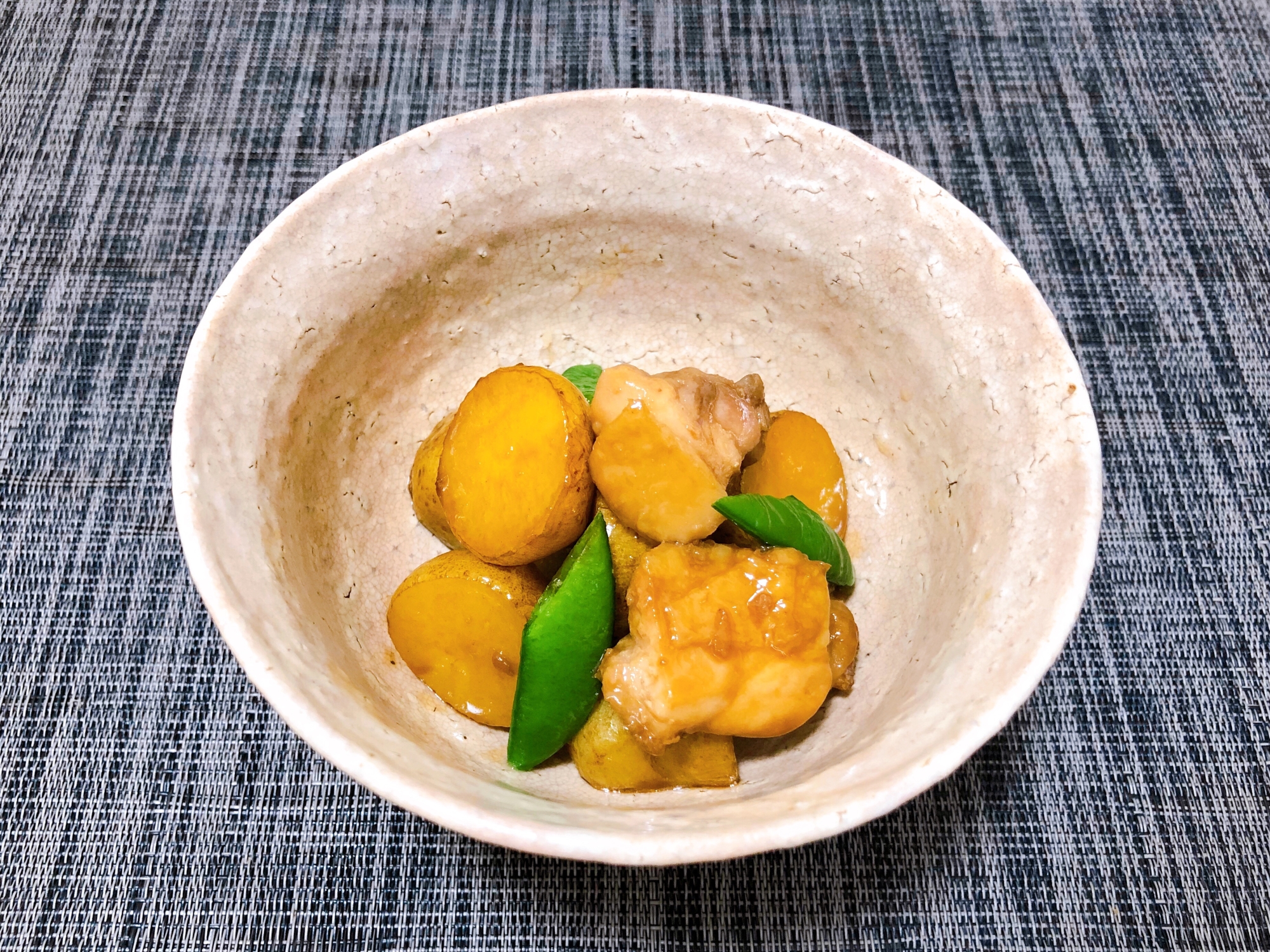 じゃが芋と鶏肉の照り煮！簡単時短おかず