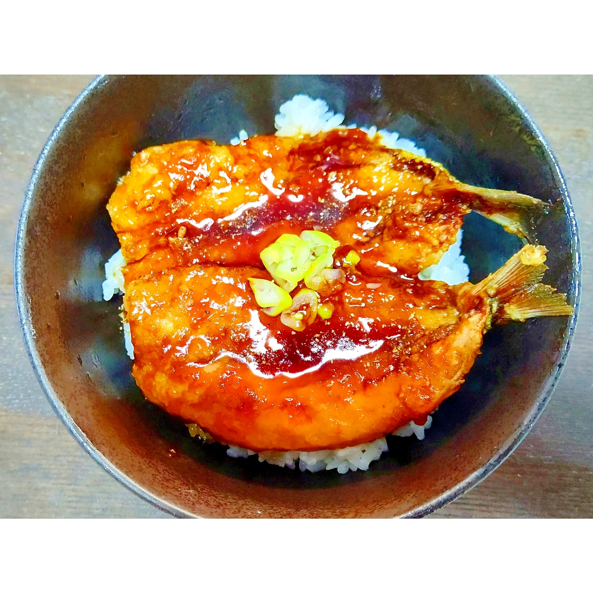 いわしの蒲焼き丼