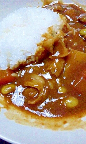 豚もつカレー