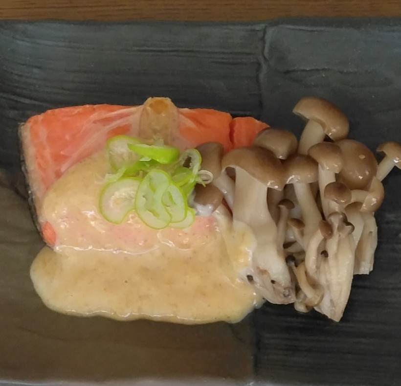 ✨鮭ときのこの甘みそマヨ✨おかず