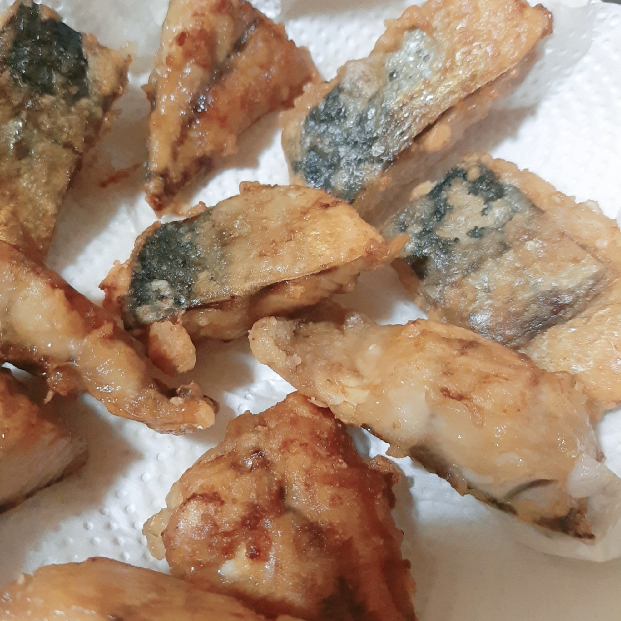 ◎塩さばの竜田揚げ