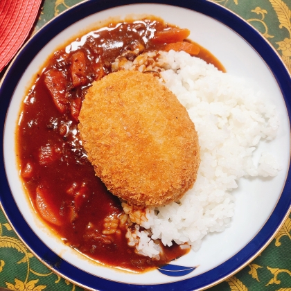 簡単✿皮付きじゃがいもカレー✿