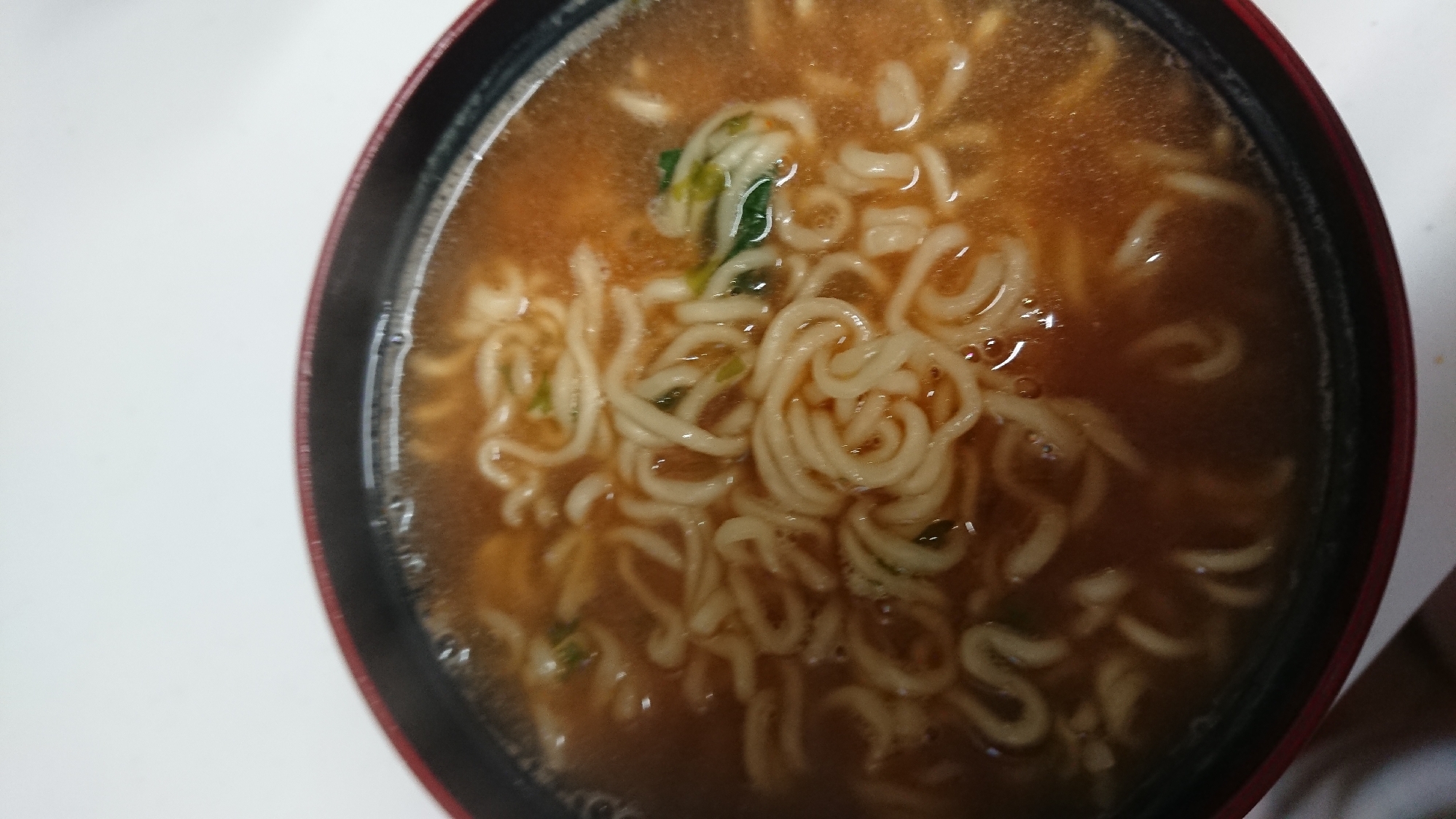 ほうれん草味噌ラーメン