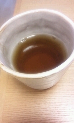 蜂蜜レモンウーロン茶好きです☆
お風呂上がりにいただきました～♪