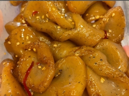 簡単副菜☆こんにゃくのピリ辛煮