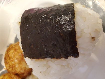 高菜と海苔のおにぎり