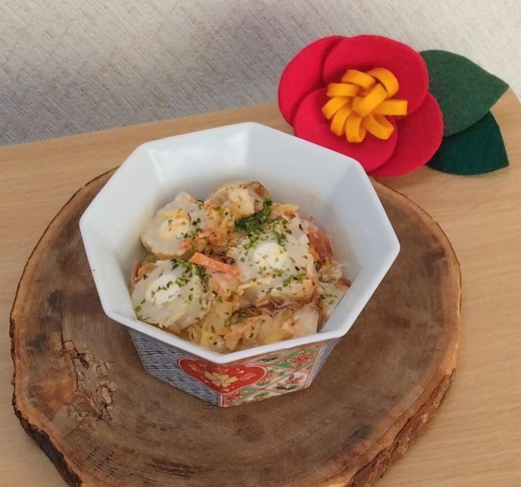 ✨キムチとチーちくのマヨネーズ和え✨