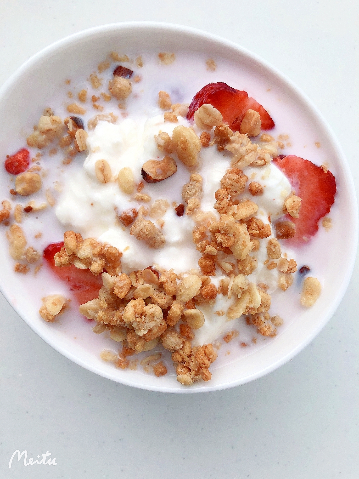 いちごとバナナのフルーツヨーグルト朝ごはん レシピ 作り方 By Kouen 楽天レシピ いちごとバナナのフルーツヨーグルト朝ごはん レシピ 作り方 By Kouen 楽天レシピ