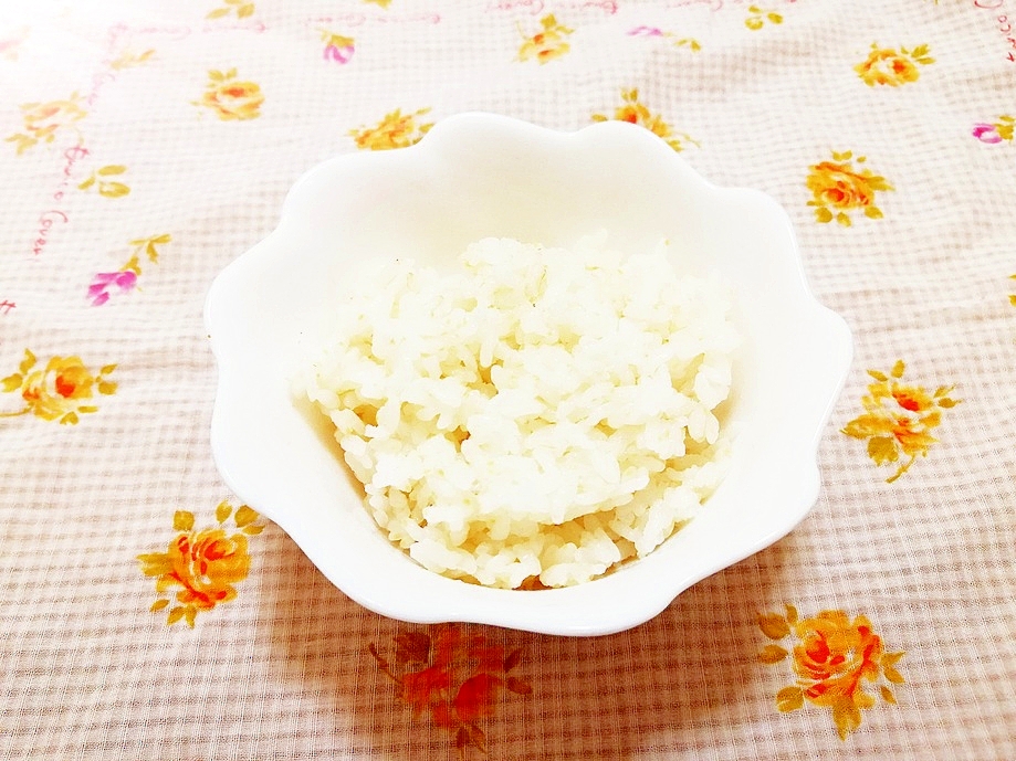 白米＆胚芽米御飯