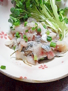 アジの叩き おつまみ 居酒屋メニュー レシピ 作り方 By とりあえず乾杯 楽天レシピ