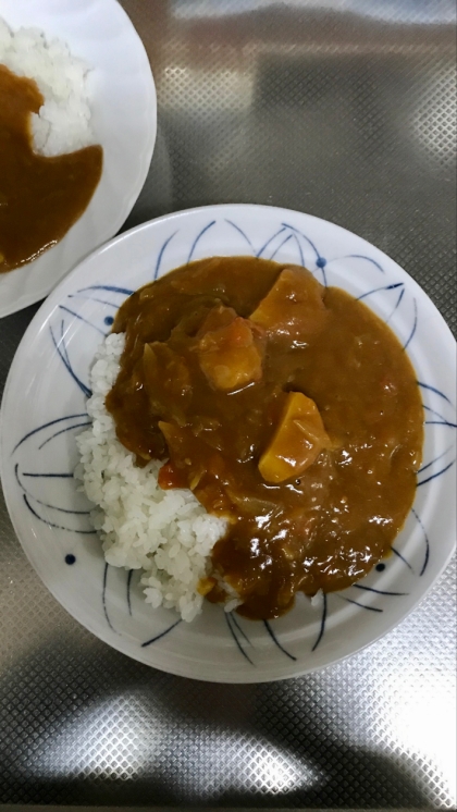 トマト、人参嫌いでもイケる！カレーライス