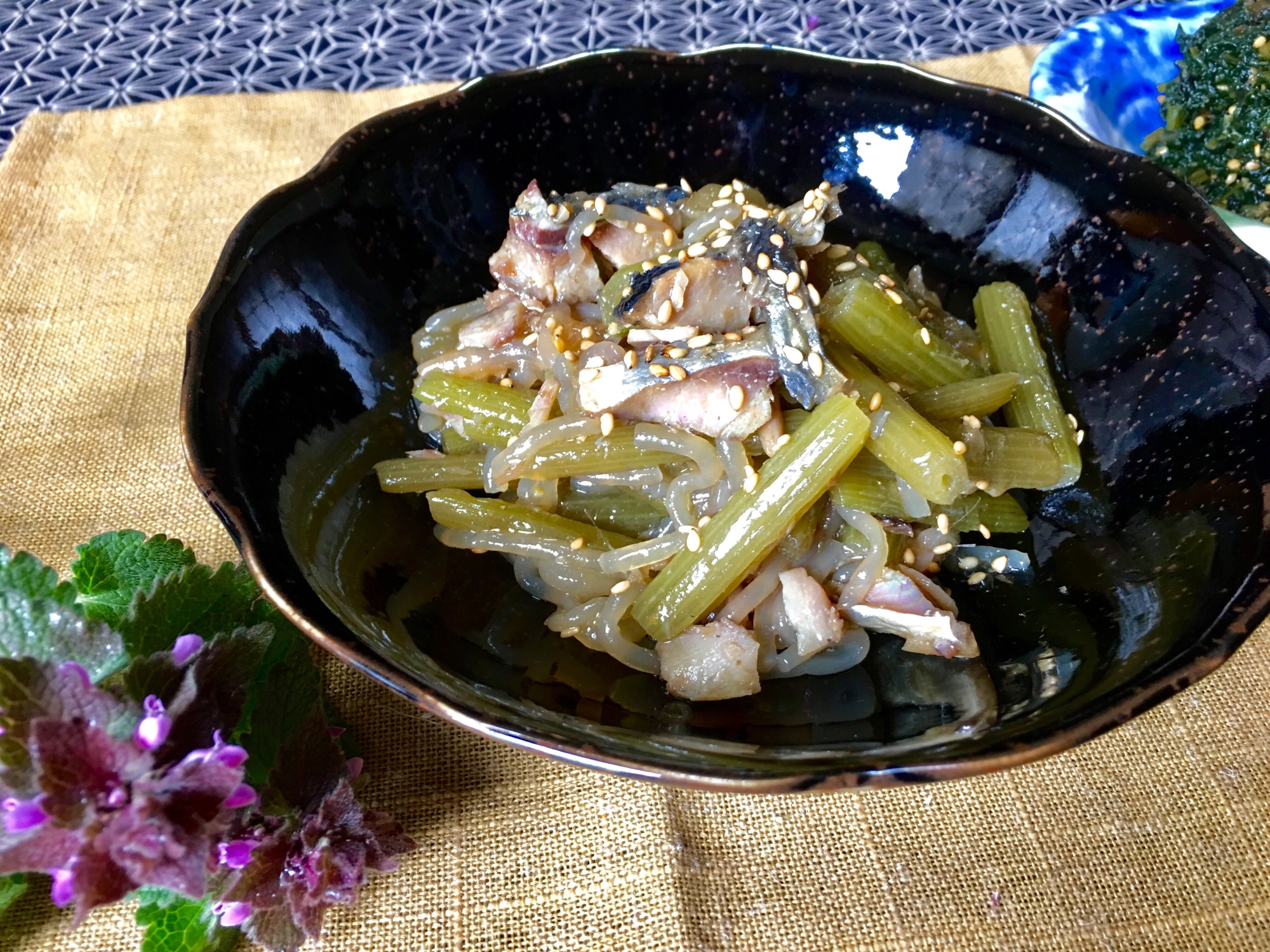 おふくろの味＊身欠きニシンとフキの煮物