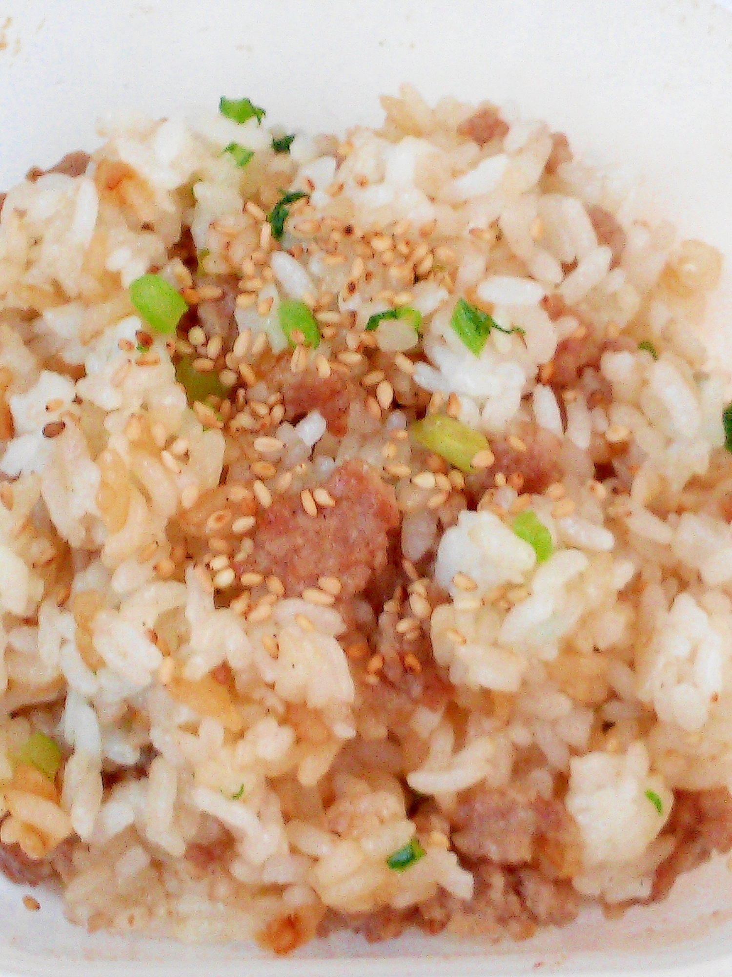 簡単☆旨味引き立つ☆豚挽き肉と小松菜のチャーハン