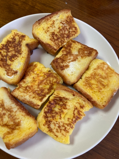 冷凍食パンで作る☆ふわふわ時短フレンチトースト☆