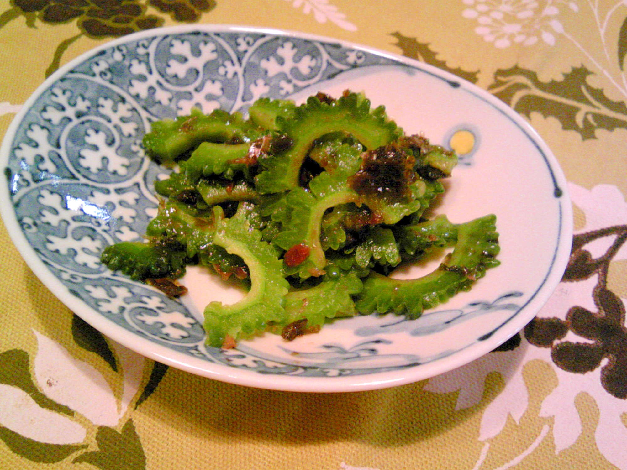 ゴーヤの海苔の佃煮・おかか昆布和え