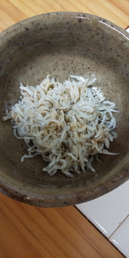 ご飯がすすむ♡味付けしらす