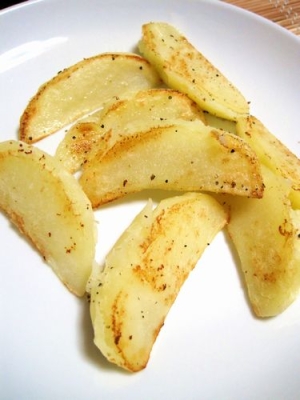 揚げないフライドポテト レンジ フライパン レシピ 作り方 By yamat 楽天レシピ