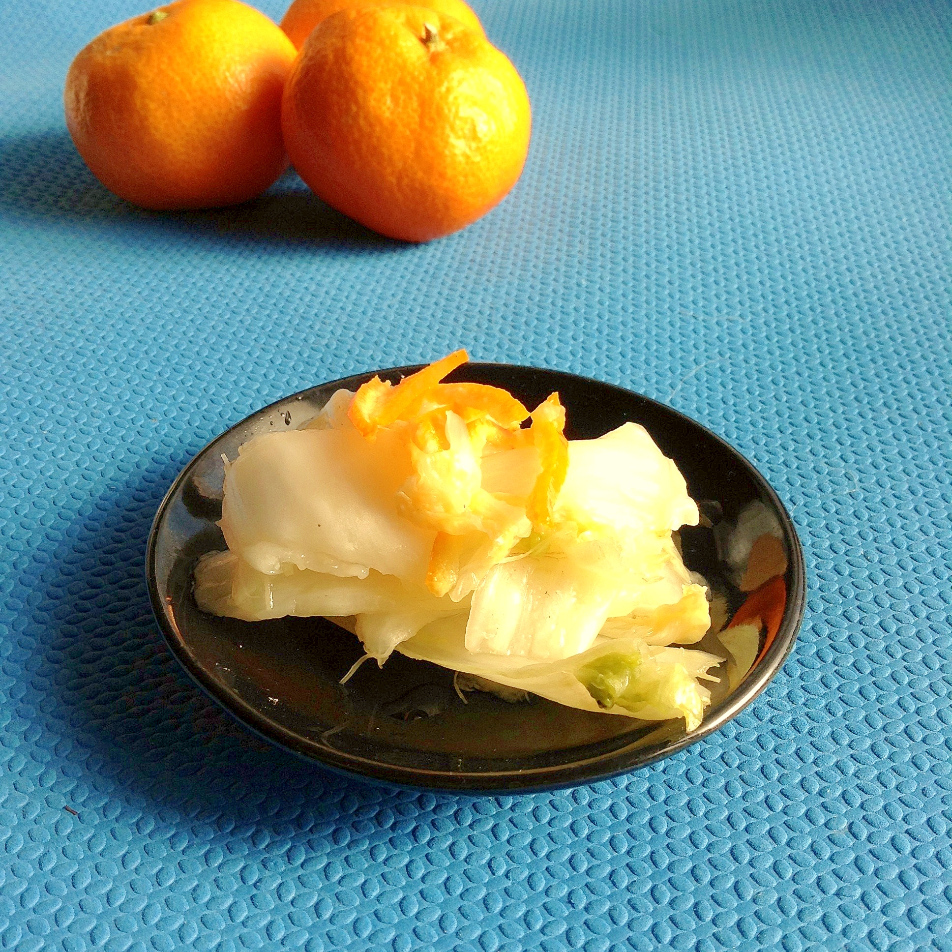 みかんの皮で☆白菜の漬物♪