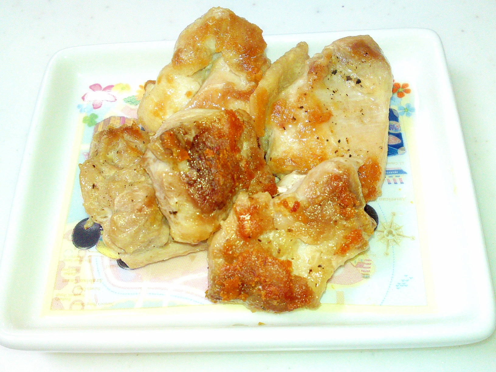 塩こしょうだけでおいしい 鶏ももカリッと焼き レシピ 作り方 By ゆくそうま 楽天レシピ