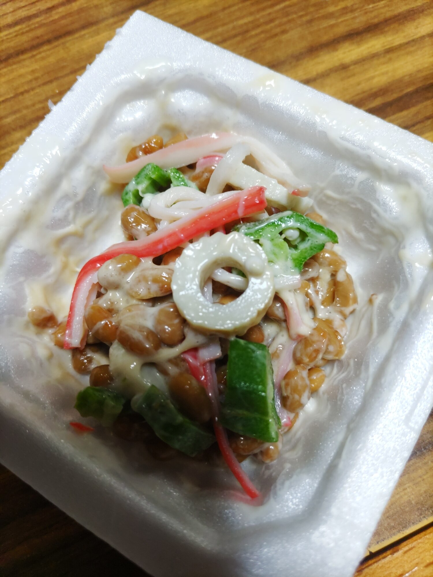 納豆の食べ方-たこ＆たくあん♪ レシピ・作り方 by nyan260 - 楽天レシピ