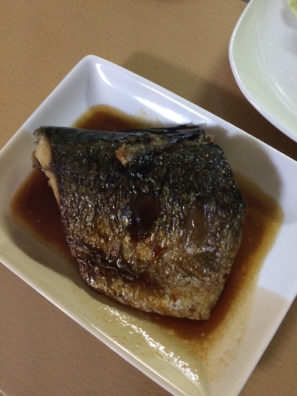 簡単な分量で！　鯖の照り焼き