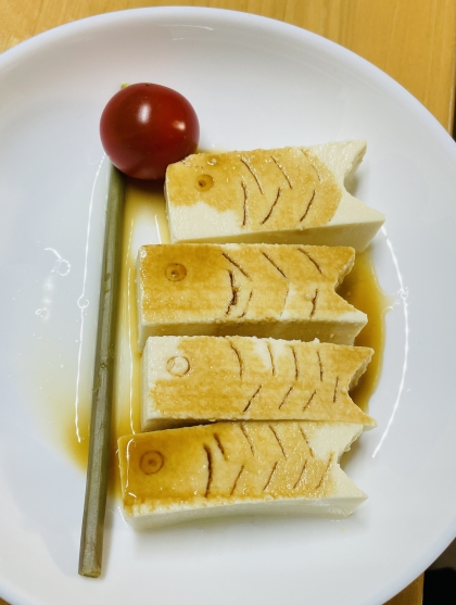 豆腐デコで鯉のぼり冷奴♡子どもの日・端午の節句にも