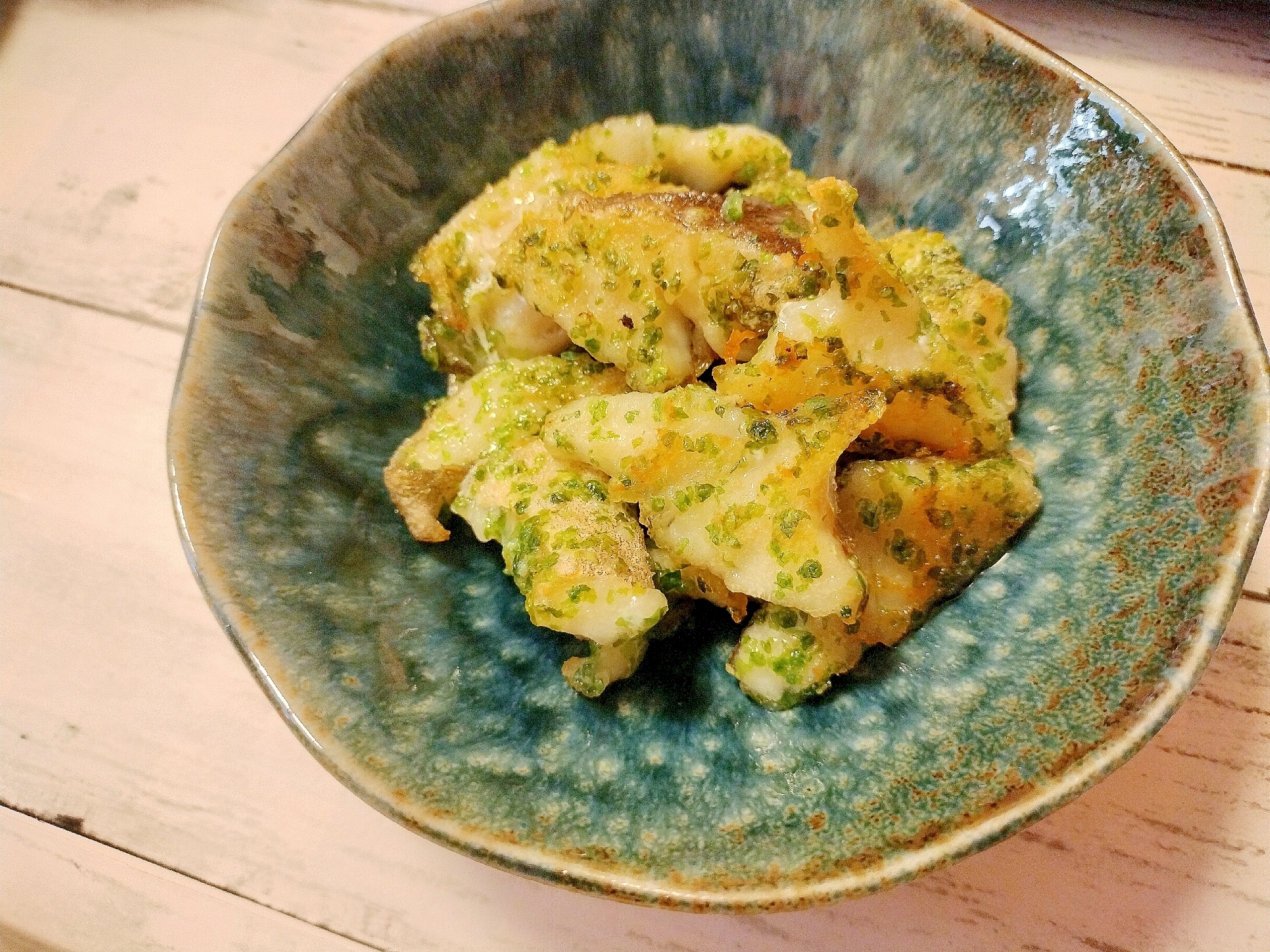 タラの揚げ焼きのり塩風味