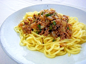 汁なし味噌担々麺