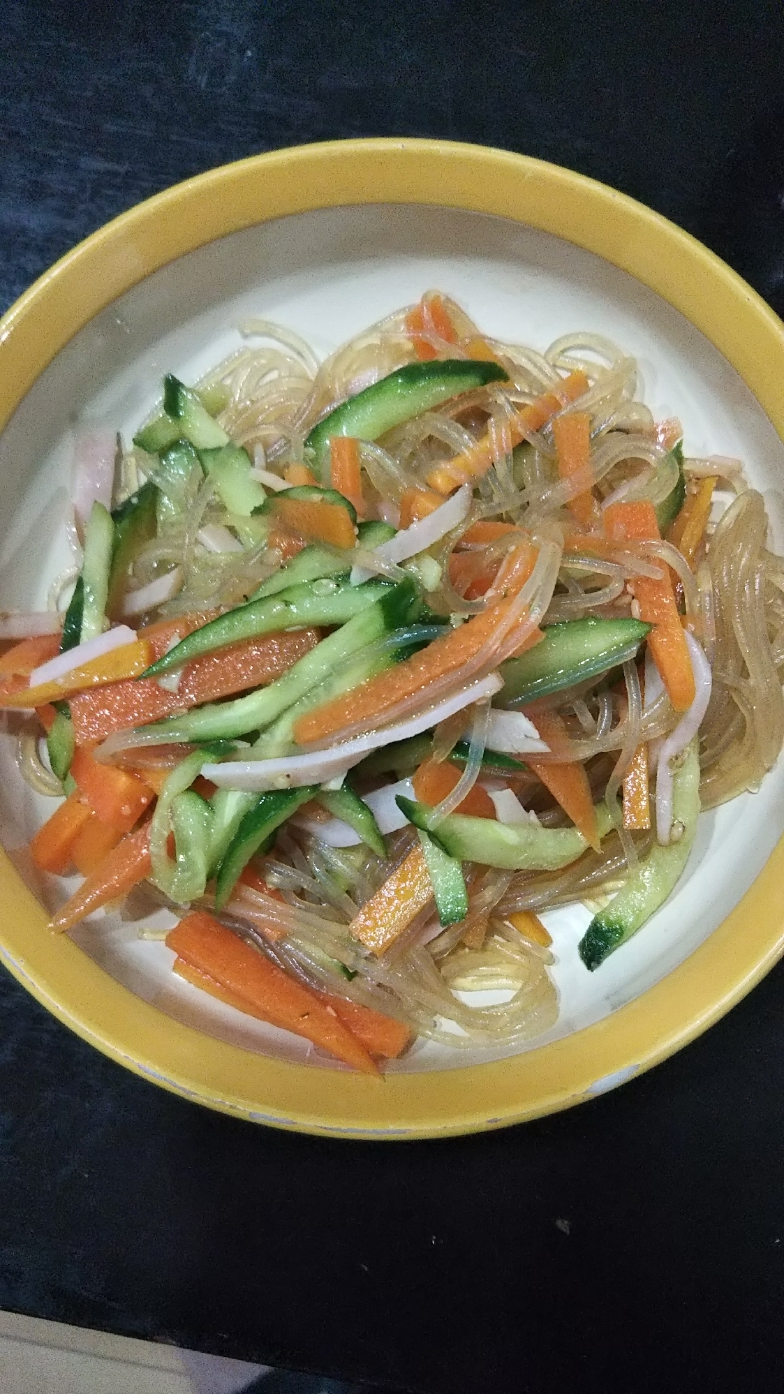 レンジで簡単☆春雨サラダ