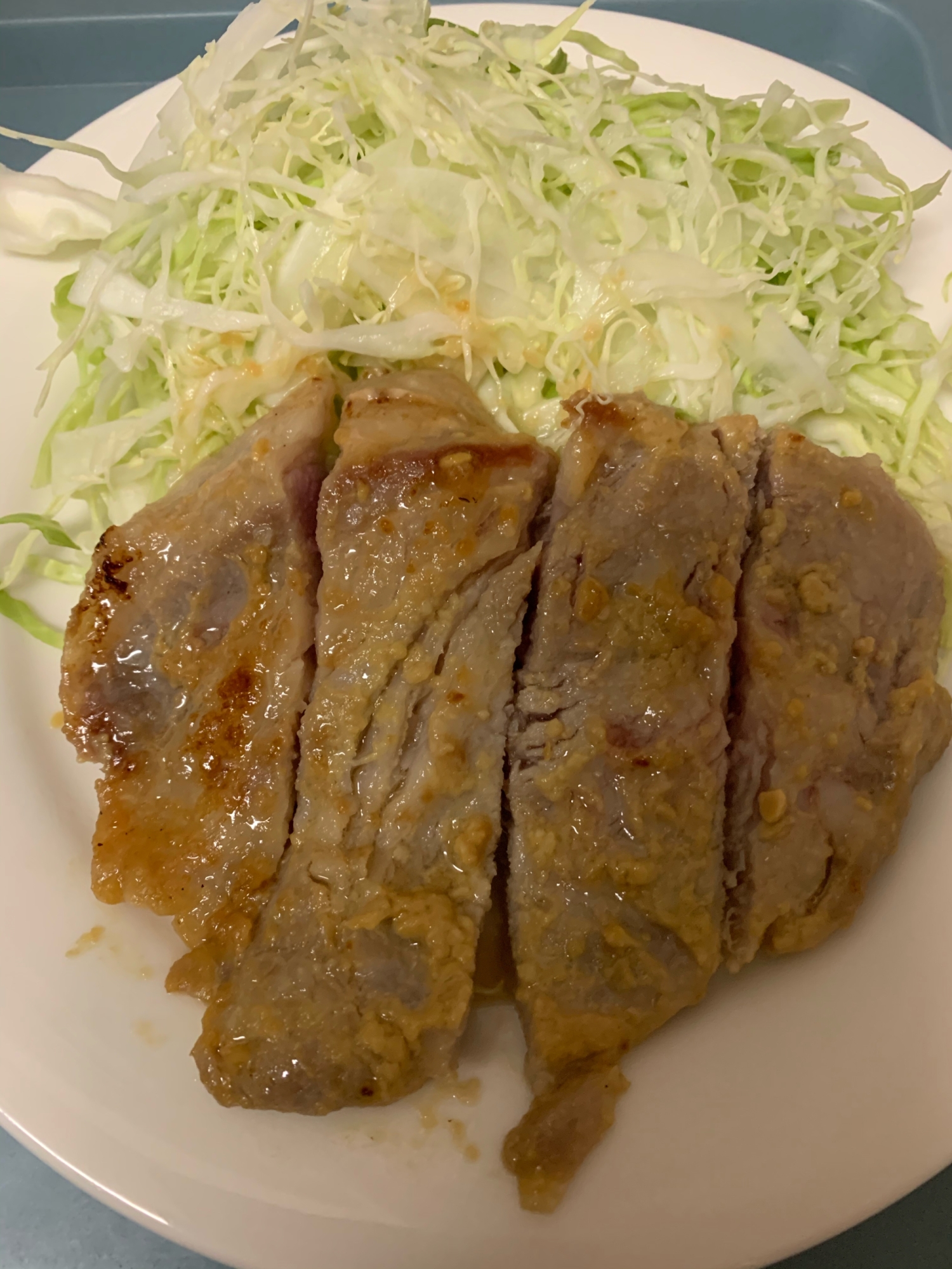 西京味噌漬けの豚ロース焼き