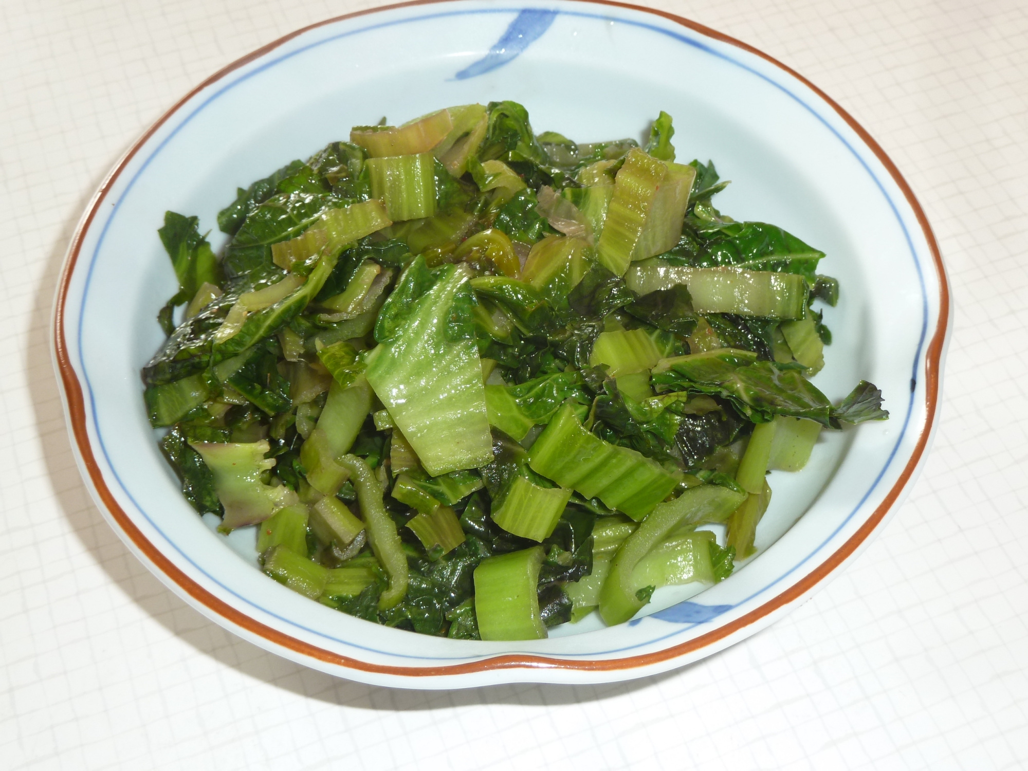 高菜の油炒め