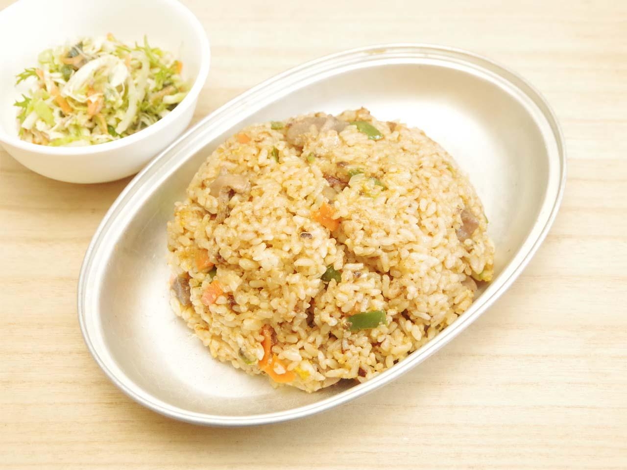 意外な新味？「砂肝ソース炒飯」
