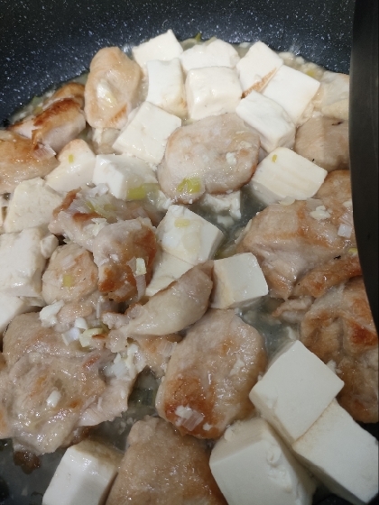 【簡単5分でメインが決まる】鶏と豆腐のウマ煮