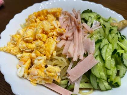 採れたて野菜で冷やし中華