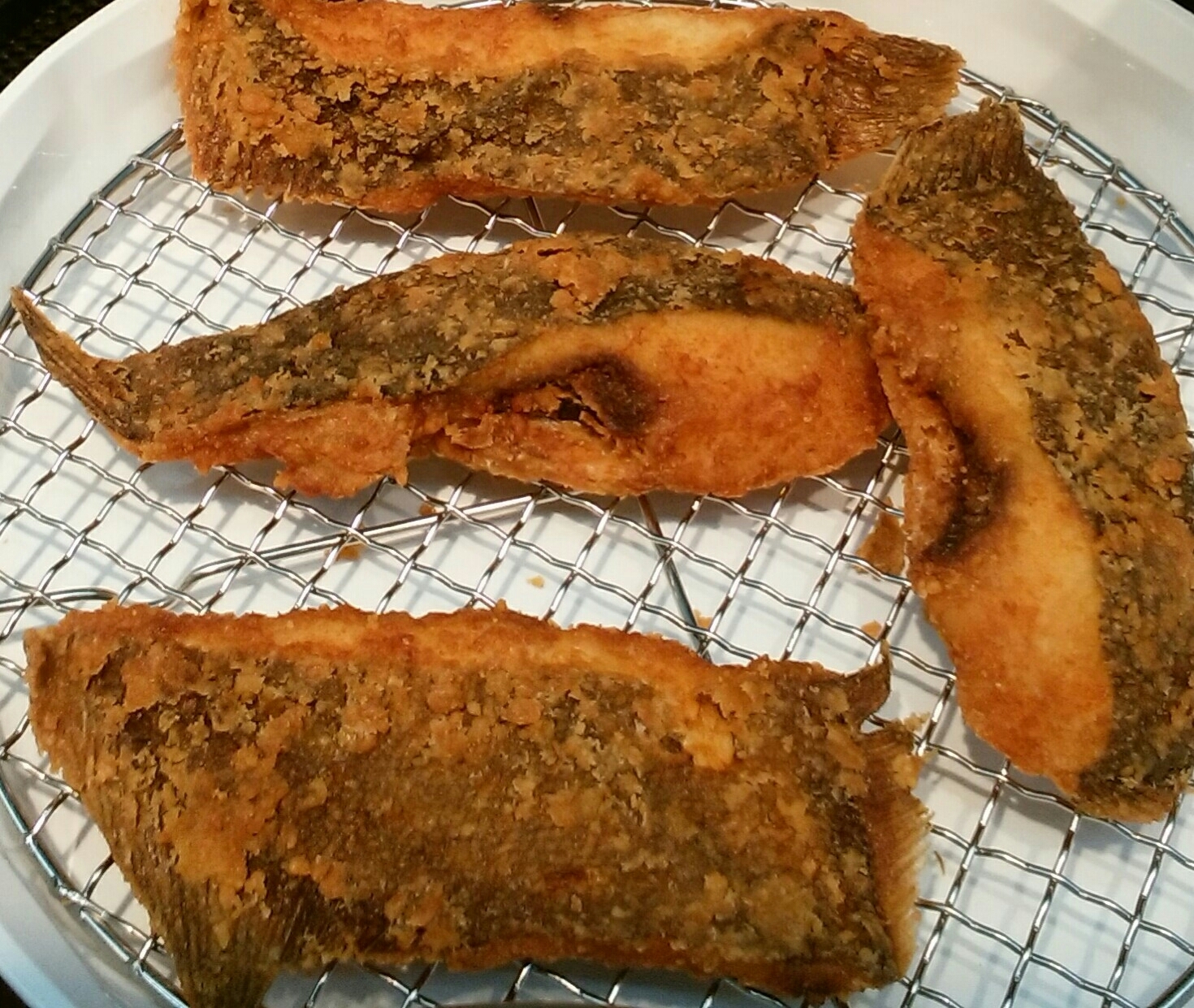 カレイのスパイシーから揚げ