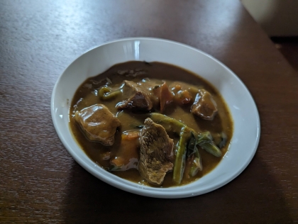 ビーフシチューカレー