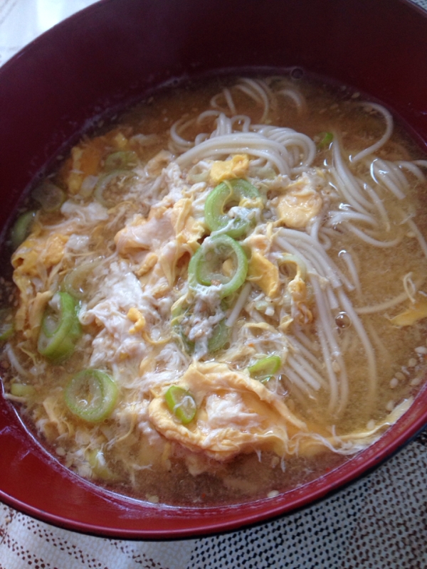 華味のタレでにゅうめん