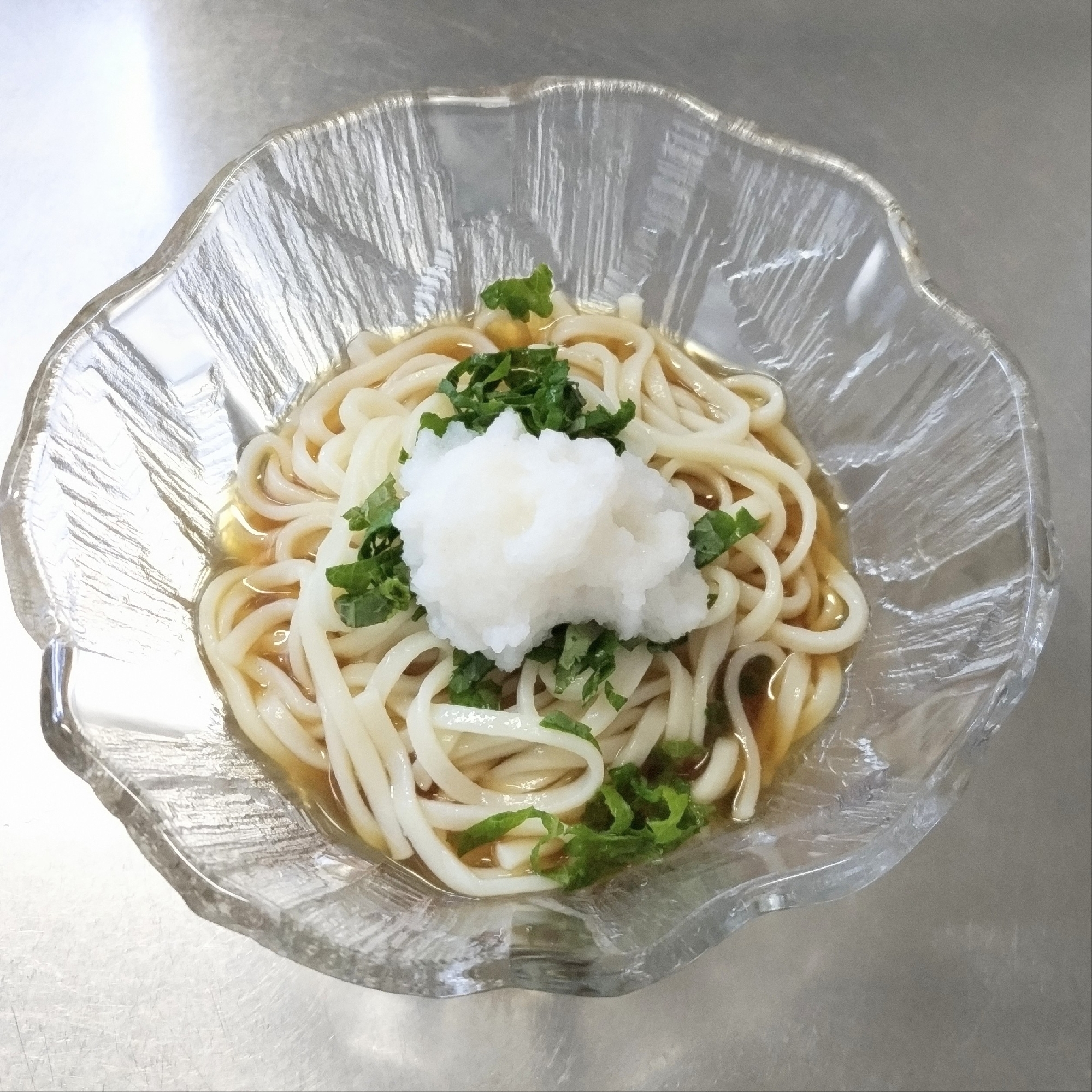 大根おろし＆大葉の冷やしうどん