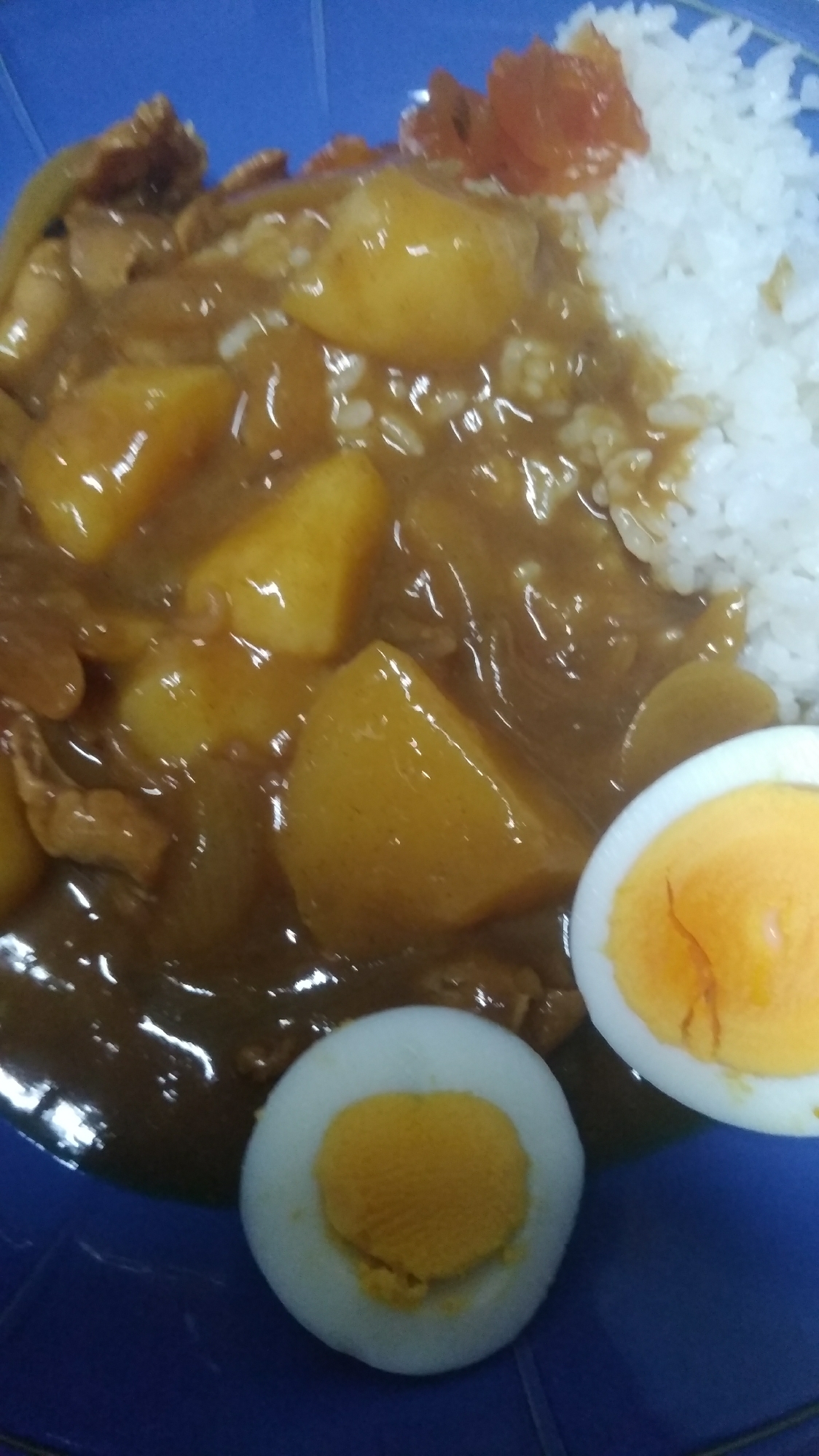 コンソメ味のたまごカレー