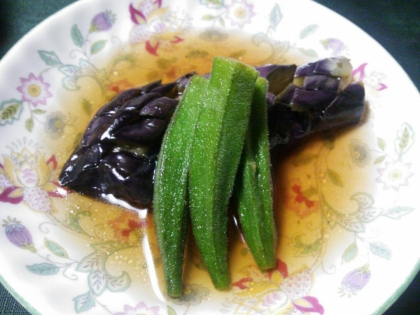 なすとオクラの揚げびたし レシピ 作り方 By Sacoripe 楽天レシピ