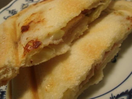 トースターでホットサンド☆ハム＆チーズ